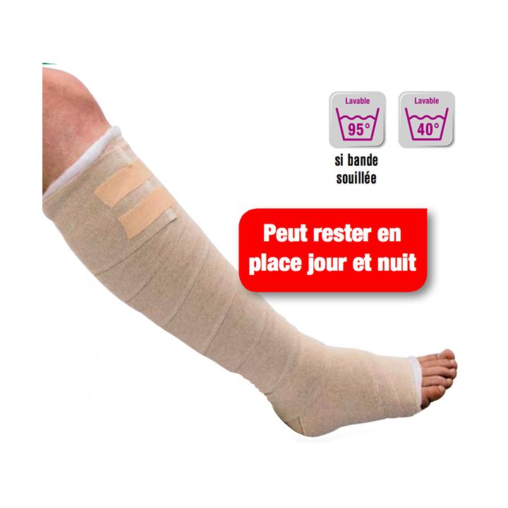 Bande de compression à allongement court Rosidal K 5 m x 4 cm Velpeau Lohmann & Rausher