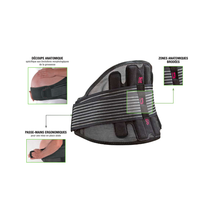 Ceinture lombaire SL Maternity Cizeta orto