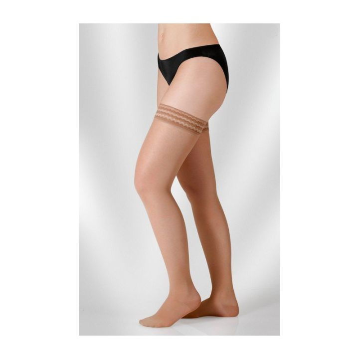 Bas de contention Fascination autofix à picots femme - classe 2 - Pied ouvert