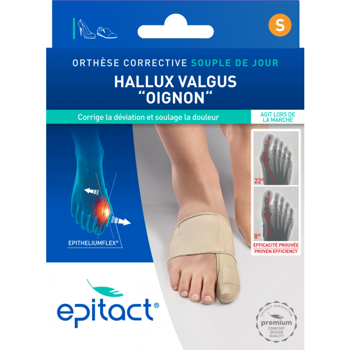 Orthèse corrective Hallux Valgus souple de jour Epitact