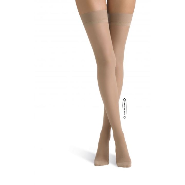 Bas de contention Voilisim' (voile invisible) BasFix femme - classe 2 - pied ouvert