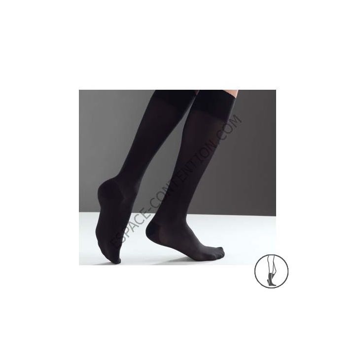 Chaussettes de contention Venoflex Secret femme - classe 2 - mollet moins