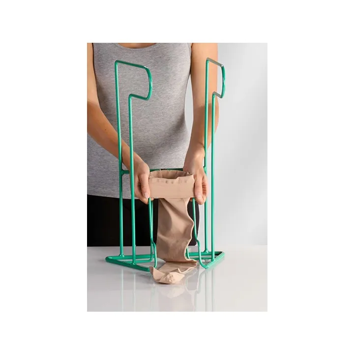 Easy Fit Aide à l’enfilage pour chaussettes/bas/collants avec pied ouvert ou fermé Juzo