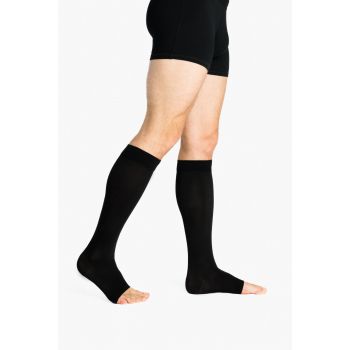 Chaussettes de contention Expert homme Sigvaris - classe 3 - pied ouvert