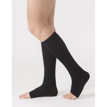 Dynaven chaussettes de contention Fin New homme - classe 2 - pieds ouverts