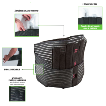 Ceinture lombaire SL Thermo Cizeta orto