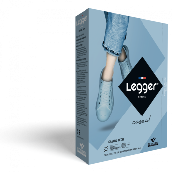 Chaussettes de contention Legger Casual tech (Varisma Zen) femme - classe 2
