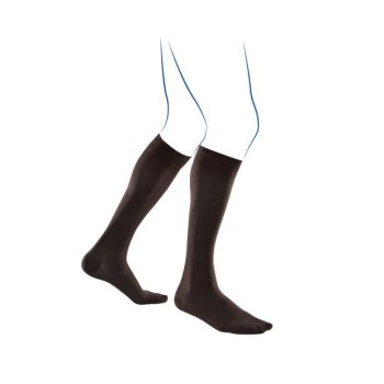 Chaussettes de contention Venoflex City confort fil d'Écosse homme - classe 2 - pieds longs