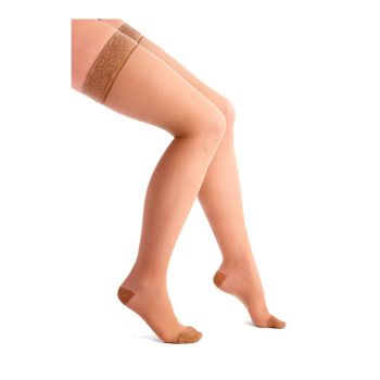 Bas de contention Venoflex Incognito absolu antiglisse femme - classe 2 - pied ouvert