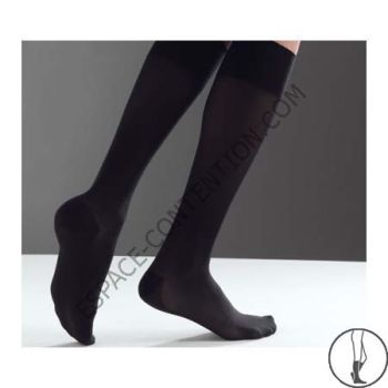Chaussettes de contention Venoflex Secret femme - classe 2 - mollet moins