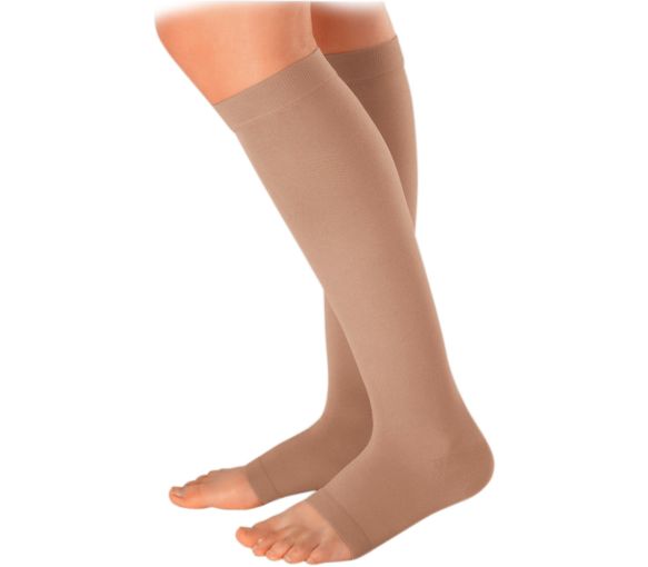 Chaussette de contention Soft femme - classe 2 - pied ouvert