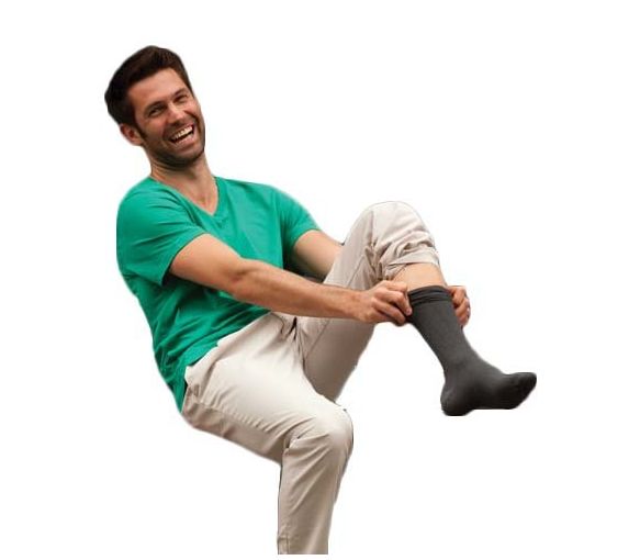 Chaussettes de contention venoflex FAST coton homme - classe 2
