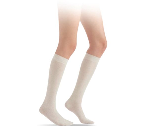 Active confort fraîcheur (origin lin) chaussettes de contention femme Sigvaris - classe 2 - image 1