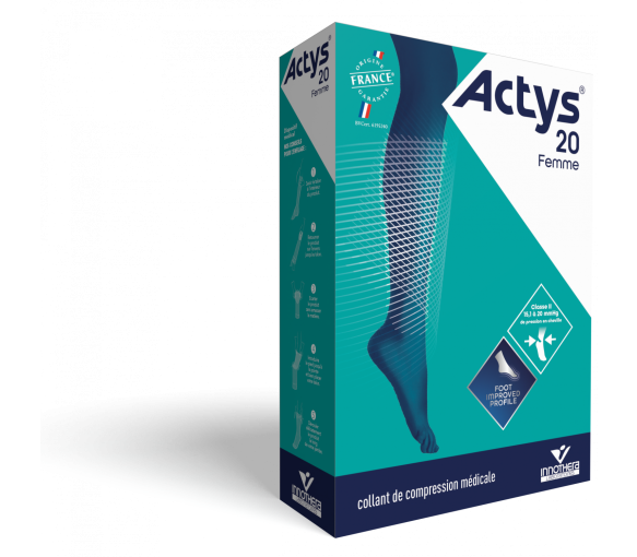 Collant de contention Actys 20 femme - classe 2