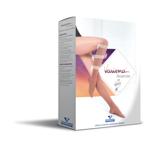 Bas de contention Varisma nuances femme - classe 2 NUANCE 3 SOFT TAILLE 2 COURT - image 1