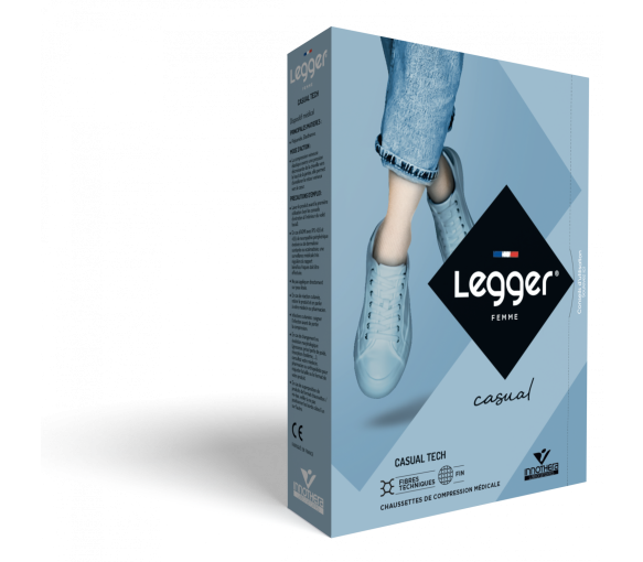 Chaussettes de contention Legger Casual tech (Varisma Zen) femme - classe 2 - image 1