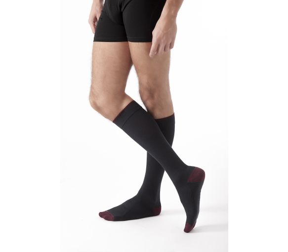 Styles colors homme (urban colors) chaussettes de contention Sigvaris - classe 2 - image 1