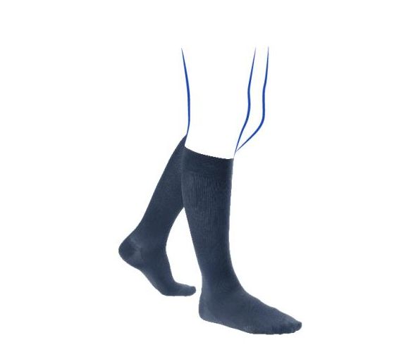 Chaussettes de contention Venoflex Élégance homme - classe 2 - pieds longs