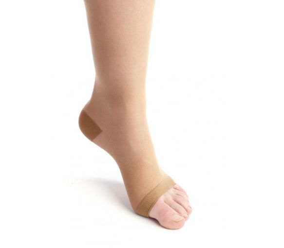 Bas de contention Venoflex Kokoon absolu antiglisse femme - classe 3 - pied ouvert - image 1