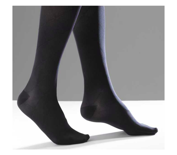 Collant de contention venoflex kokoon absolu losanges femme - classe 2 - image 1