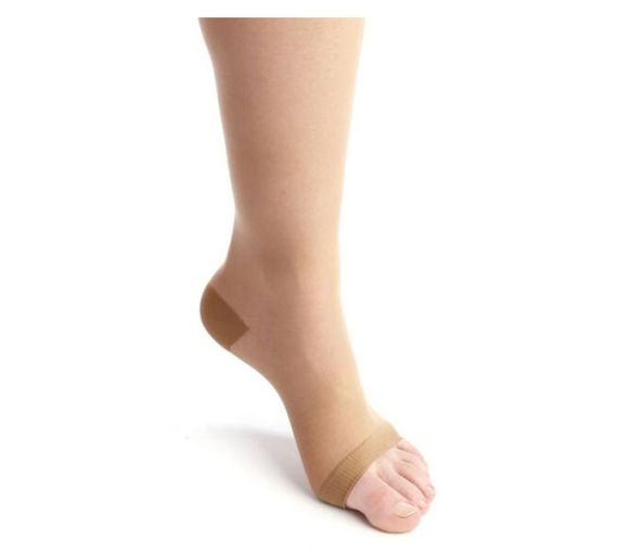 Chaussettes de contention Venoflex Secret femme - classe 2 - pied ouvert