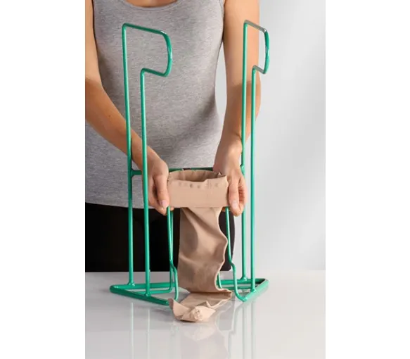 Easy Fit Aide à l’enfilage pour chaussettes/bas/collants avec pied ouvert ou fermé Juzo