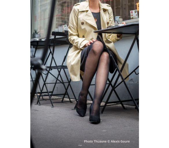 Bas de contention Venoflex incognito absolu antiglisse femme - classe 2 - image 1