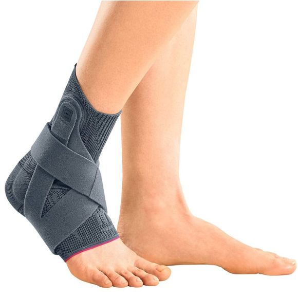 Chevillère ligamentaire avec strapping rigide Levamed active Mediven
