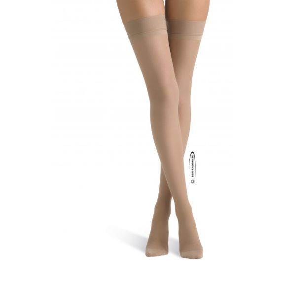Bas de contention Voilisim' (voile invisible) antiglisse femme - classe 2