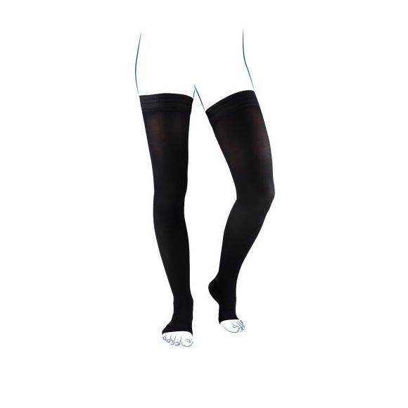 Bas de contention Venoflex Élégance antiglisse homme - classe 3 - pieds ouverts