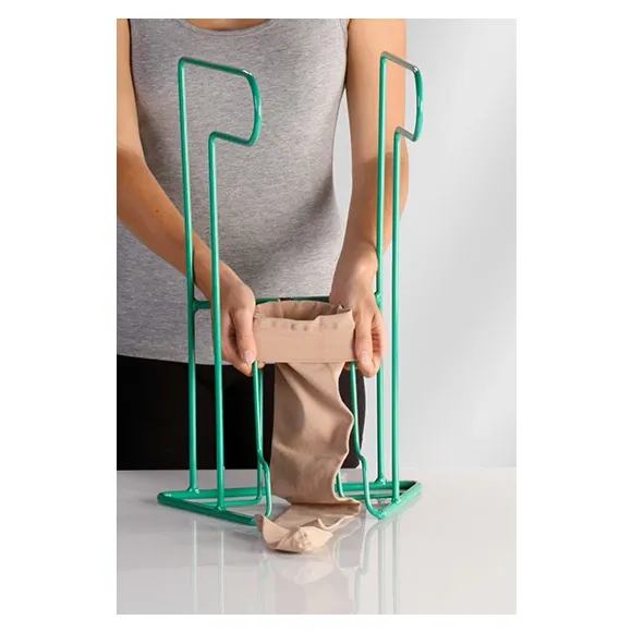 Easy Fit Aide à l’enfilage pour chaussettes/bas/collants avec pied ouvert ou fermé Juzo